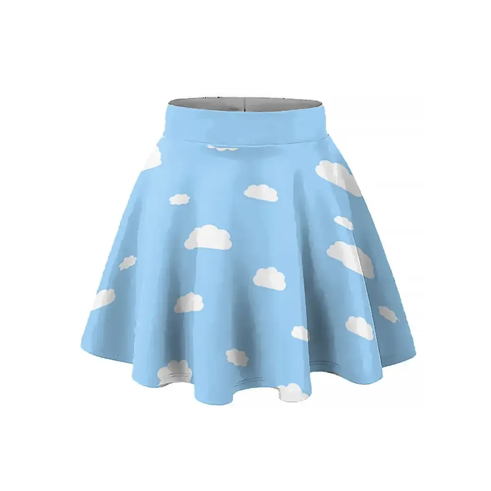 Plus Size Kawaii Aesthetic Skirt Made to Order Y2K Style
