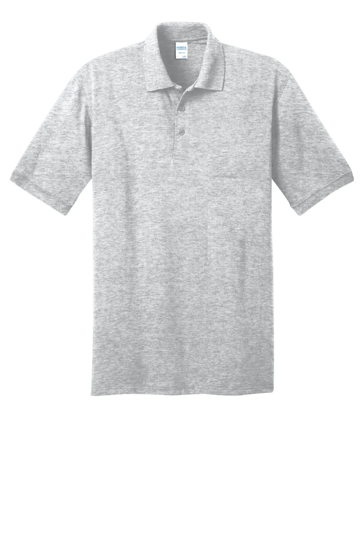 Port & Company Core Blend Jersey Knit Polo. KP55 Ash