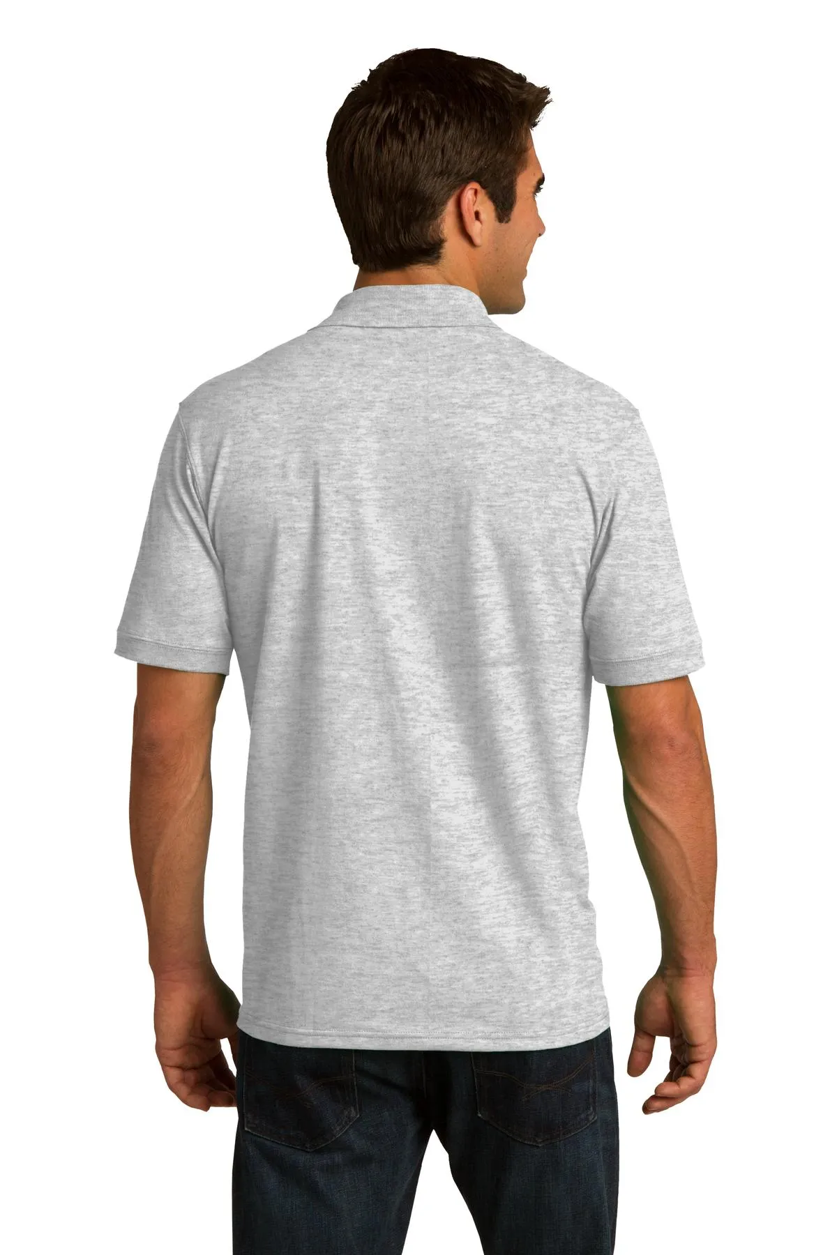 Port & Company Core Blend Jersey Knit Polo. KP55 Ash
