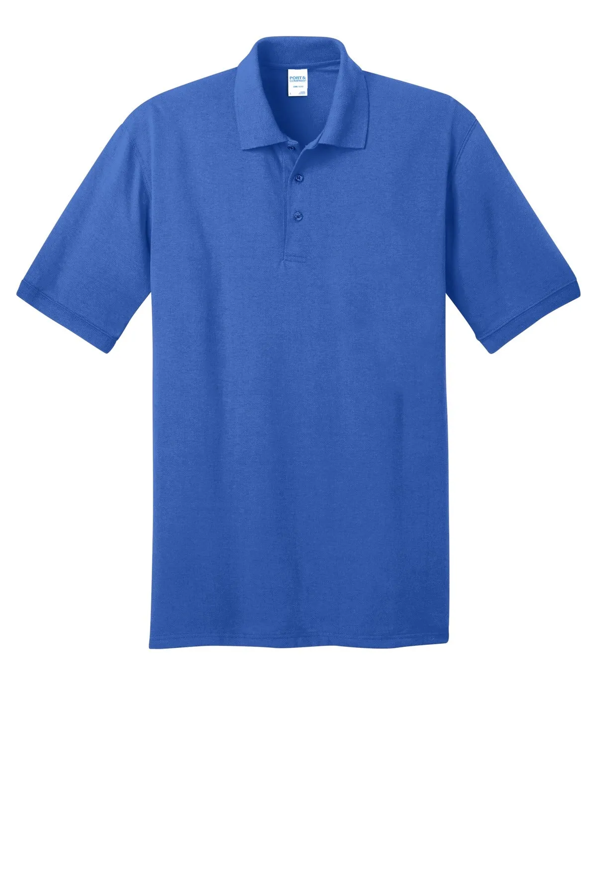 Port & Company Core Blend Jersey Knit Polo. KP55 Royal