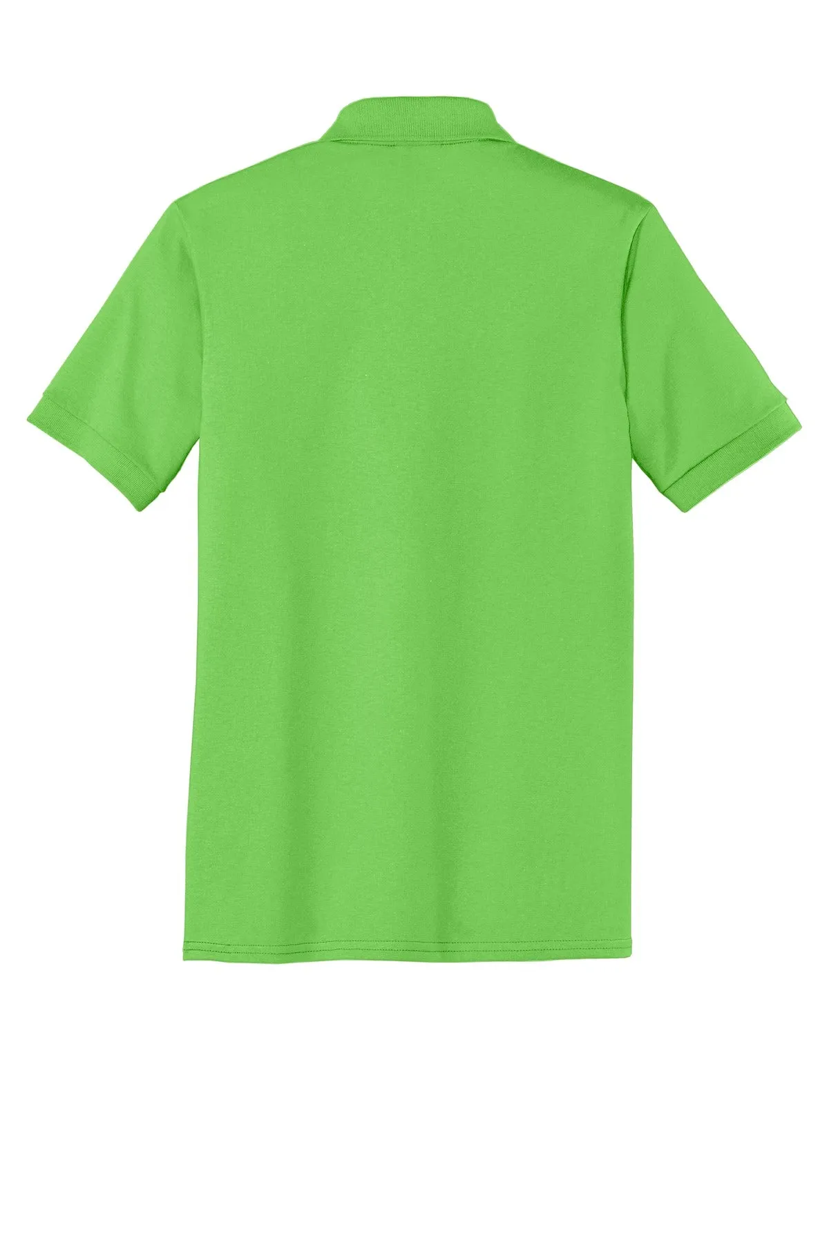 Port & Company Tall Core Blend Jersey Knit Polo. KP55T Lime Tall