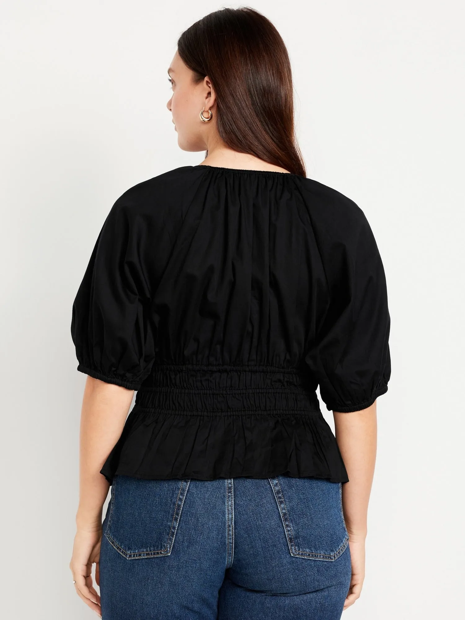 Puff-Sleeve Top
