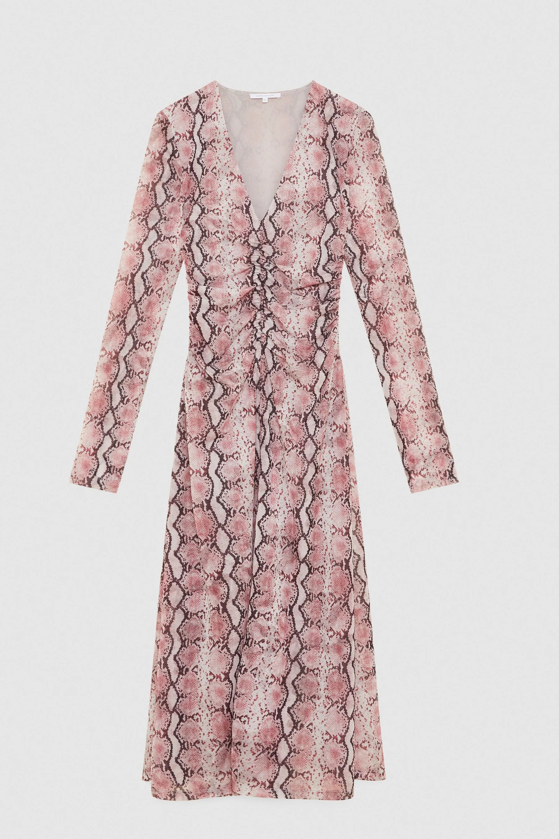 Python-print Long Dress