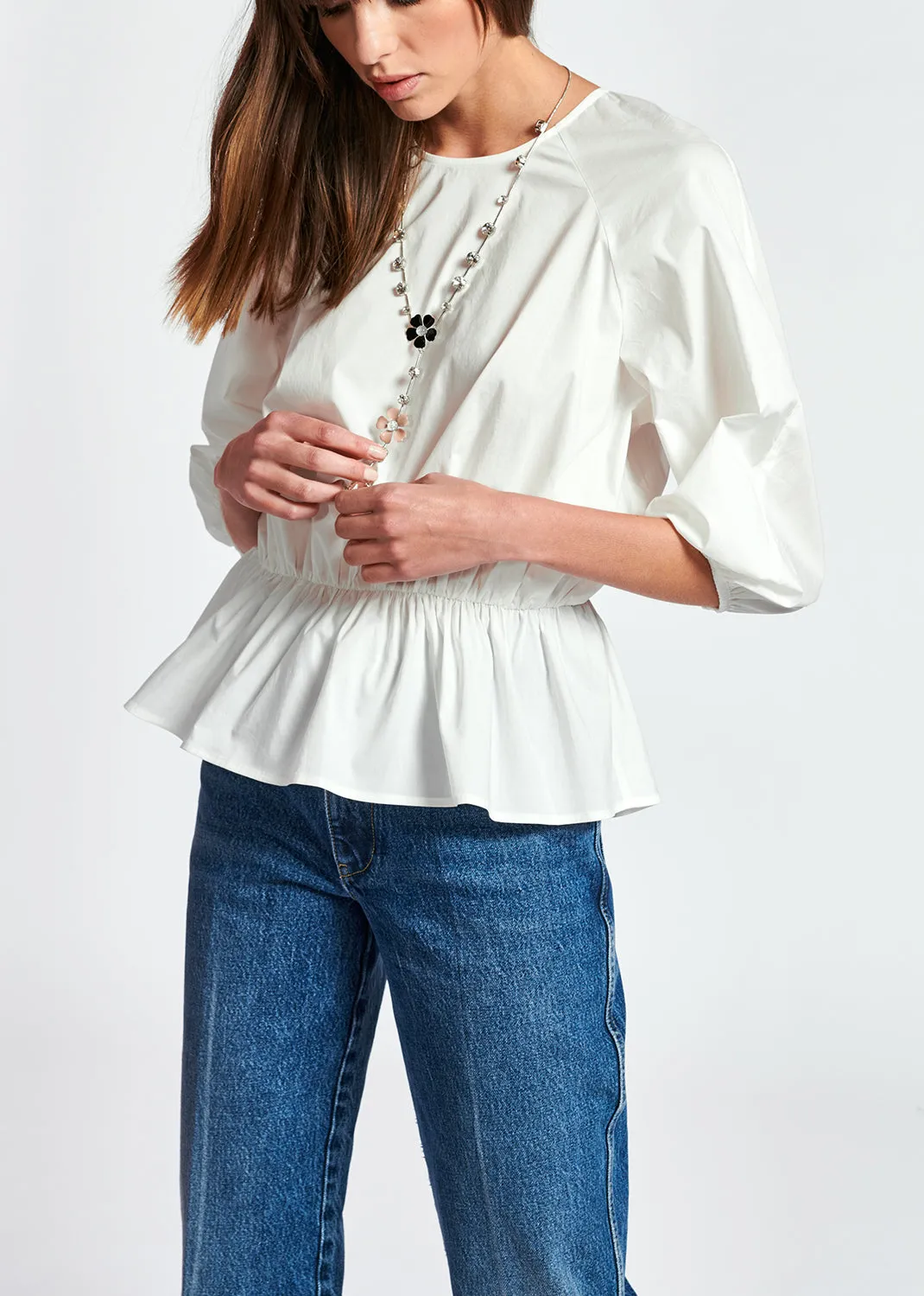 Raglan sleeve top