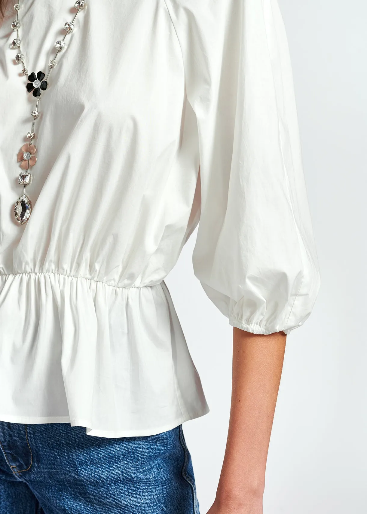 Raglan sleeve top