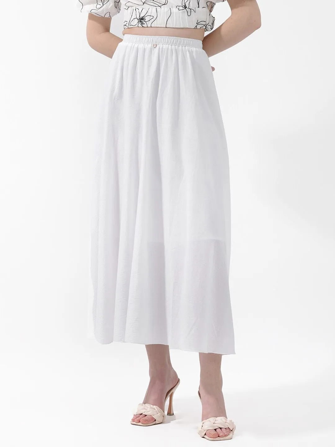 RAREISM Flared Midi Skirts