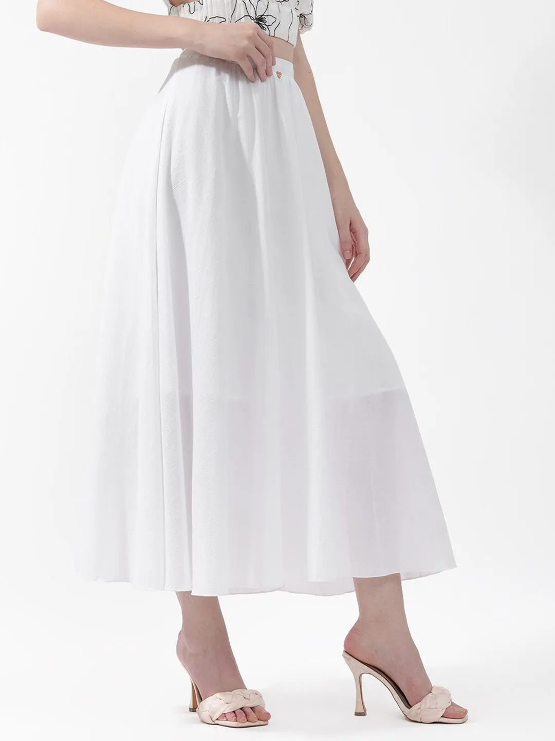 RAREISM Flared Midi Skirts