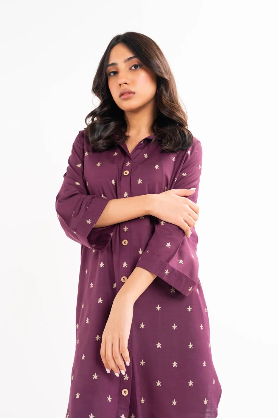 Raw Silk Kurti
