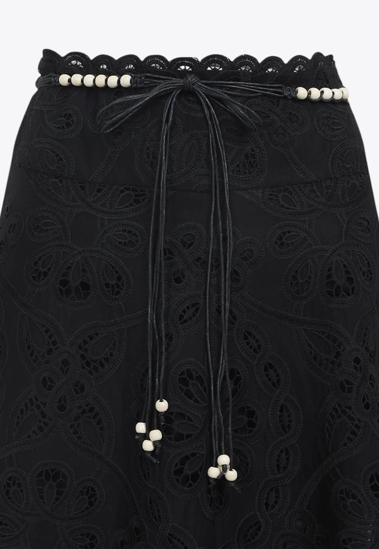 Rhiannon Embroidered Midi Skirt