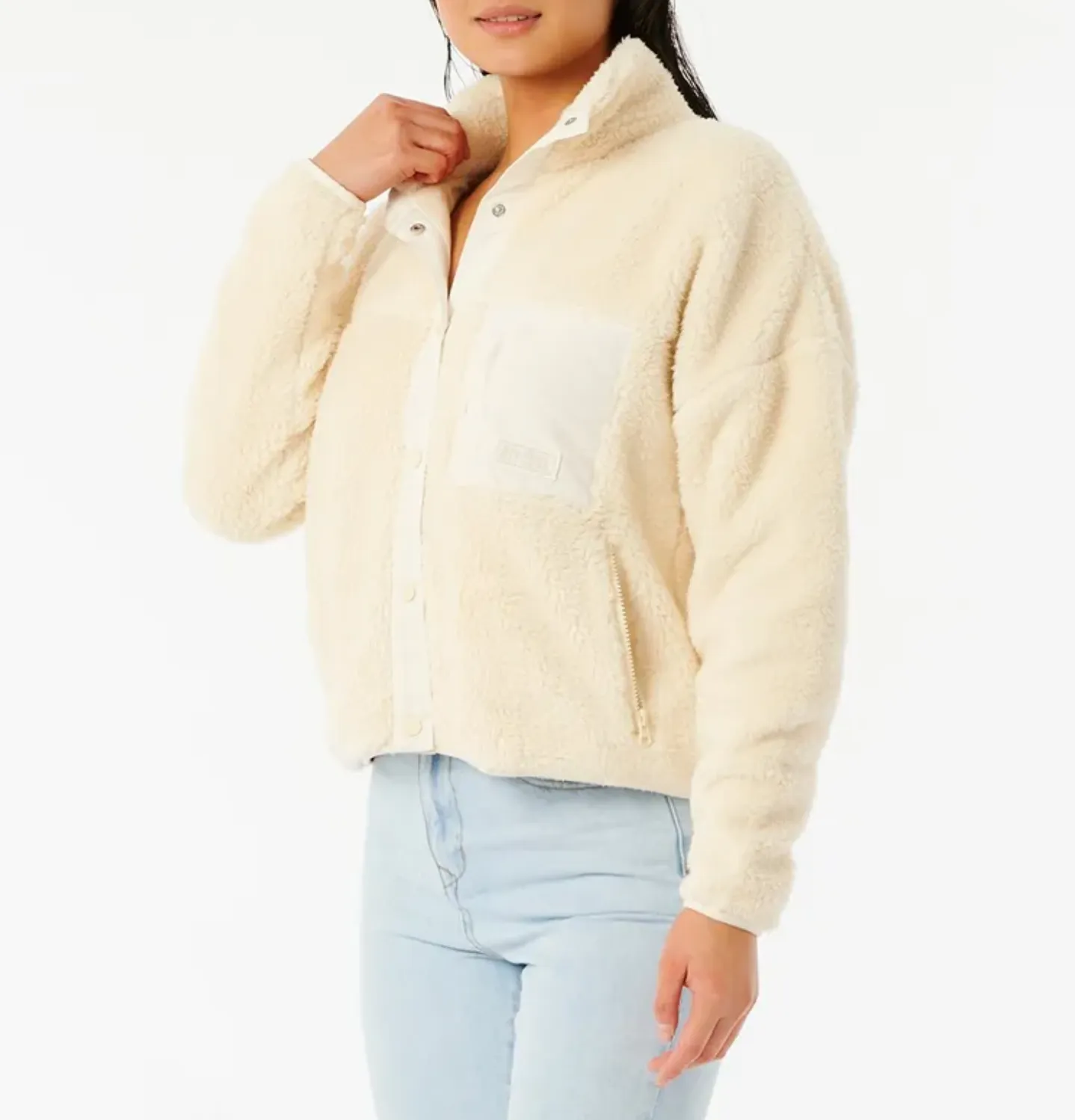Rip Curl Supply Button Up Polar Fleece