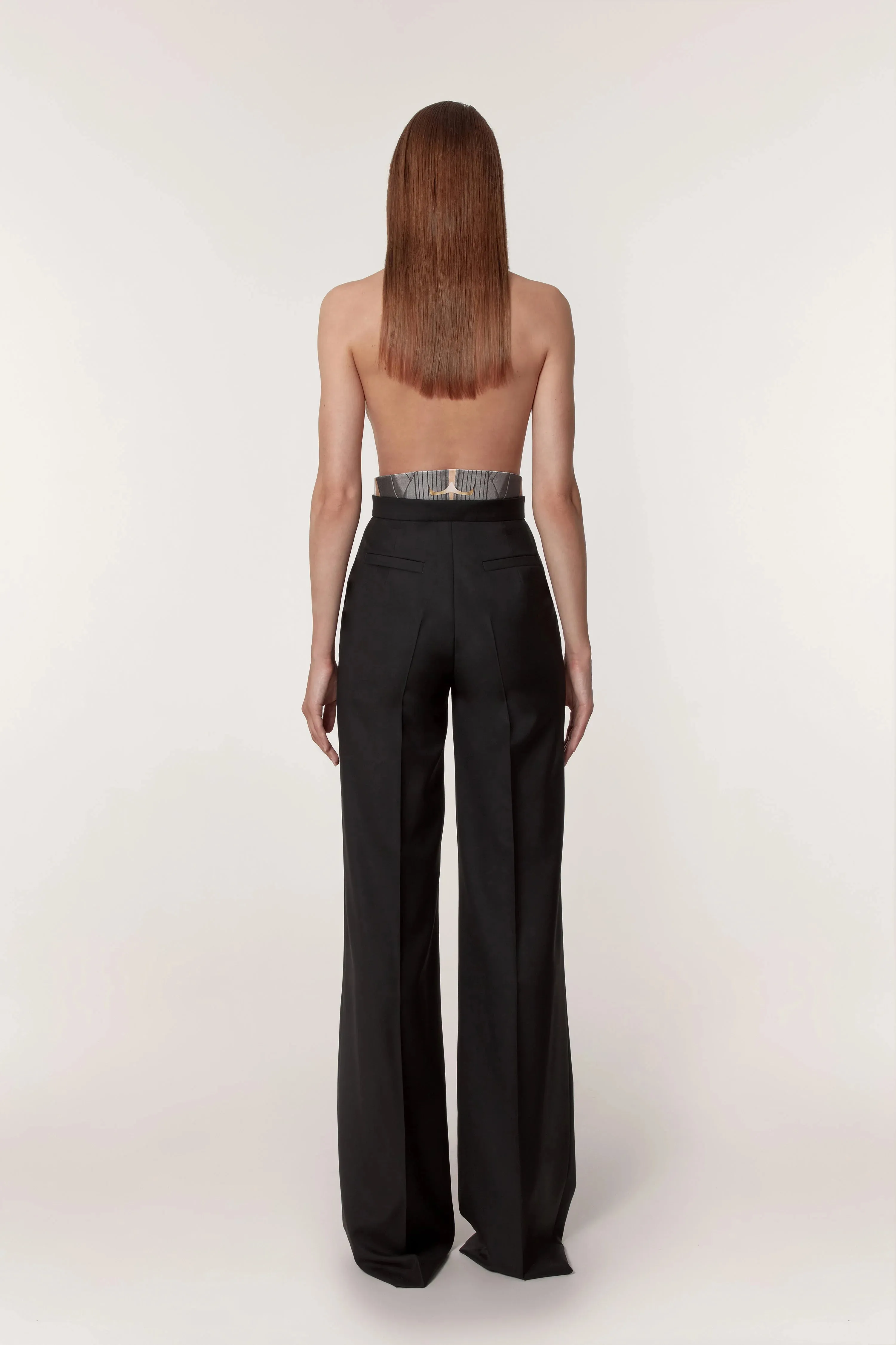 “Robot” black-tie pants