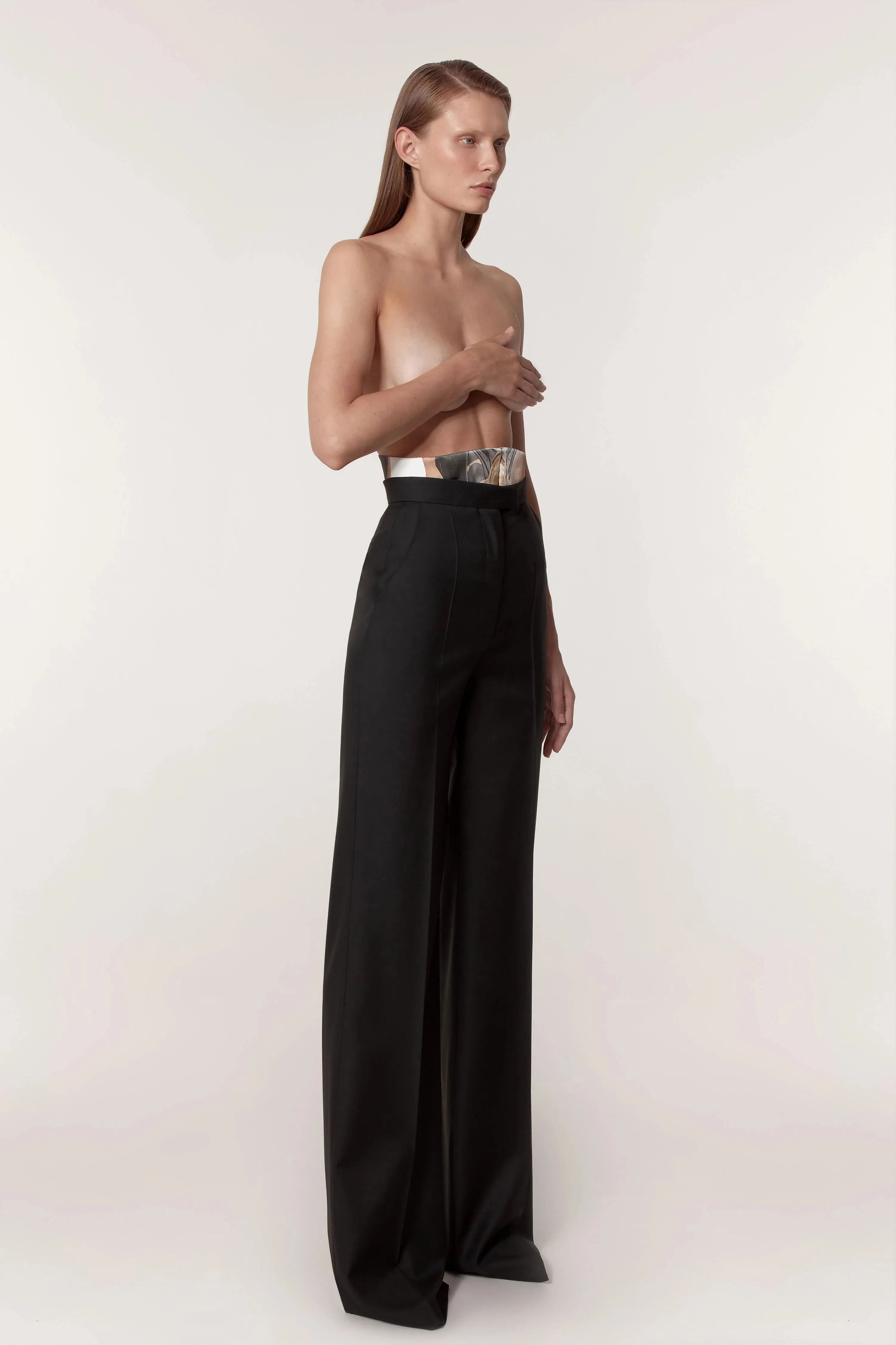 “Robot” black-tie pants
