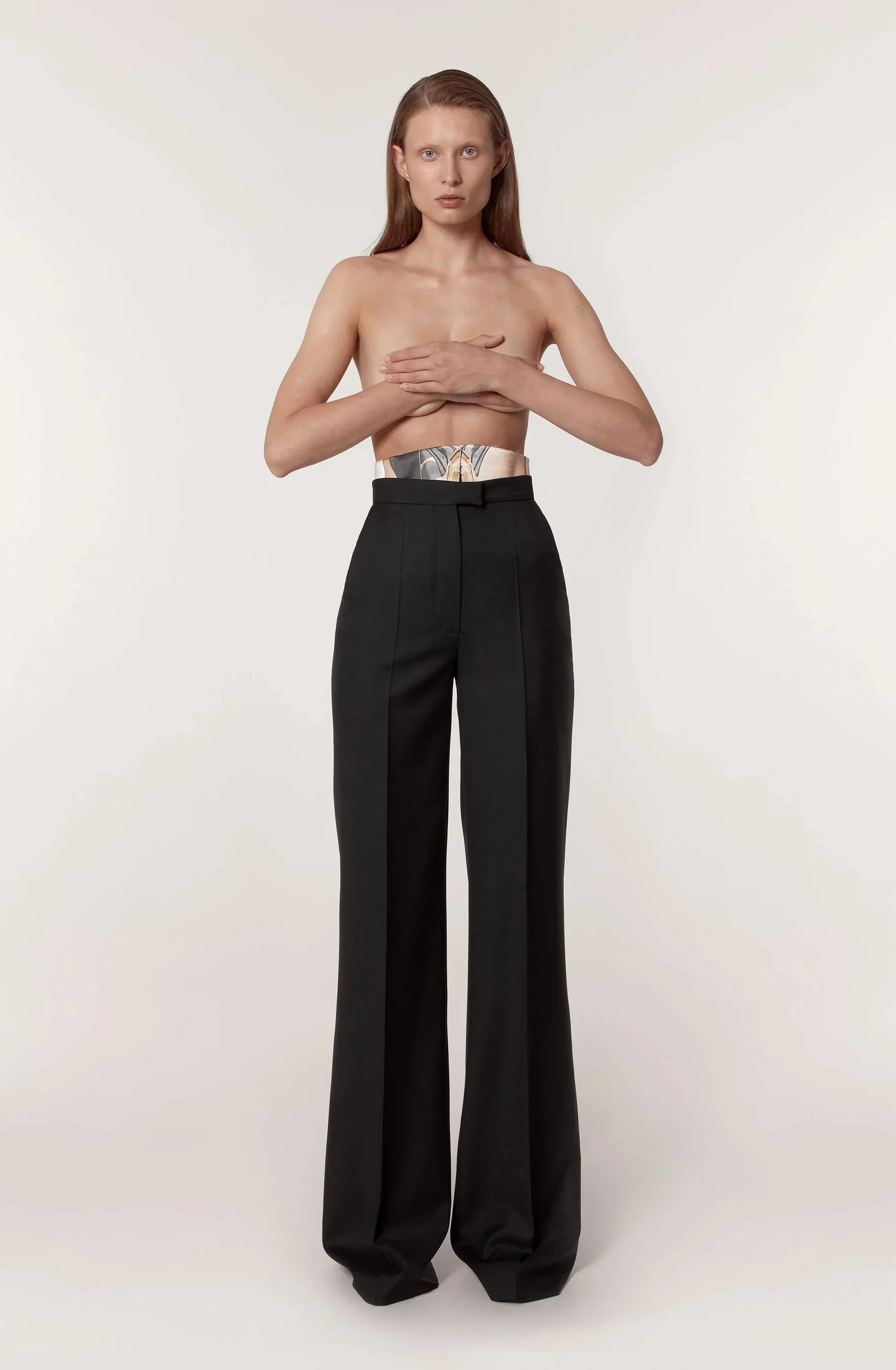 “Robot” black-tie pants