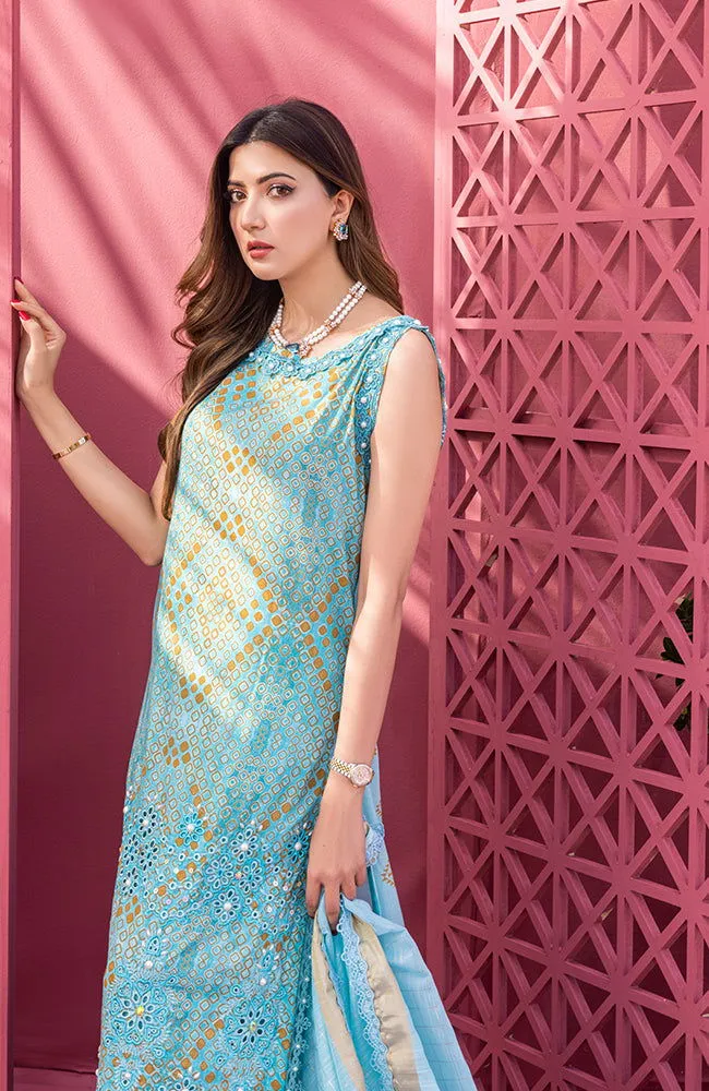 Rungkari By Mahiymaan Unstitched 3Pcs