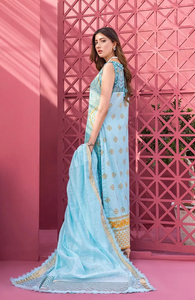 Rungkari By Mahiymaan Unstitched 3Pcs