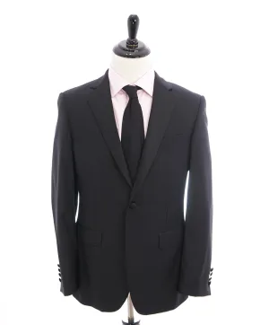 SAMUELSOHN - 1-Button Flat Front Notch Lapel Tuxedo Super 120's Suit - 40S