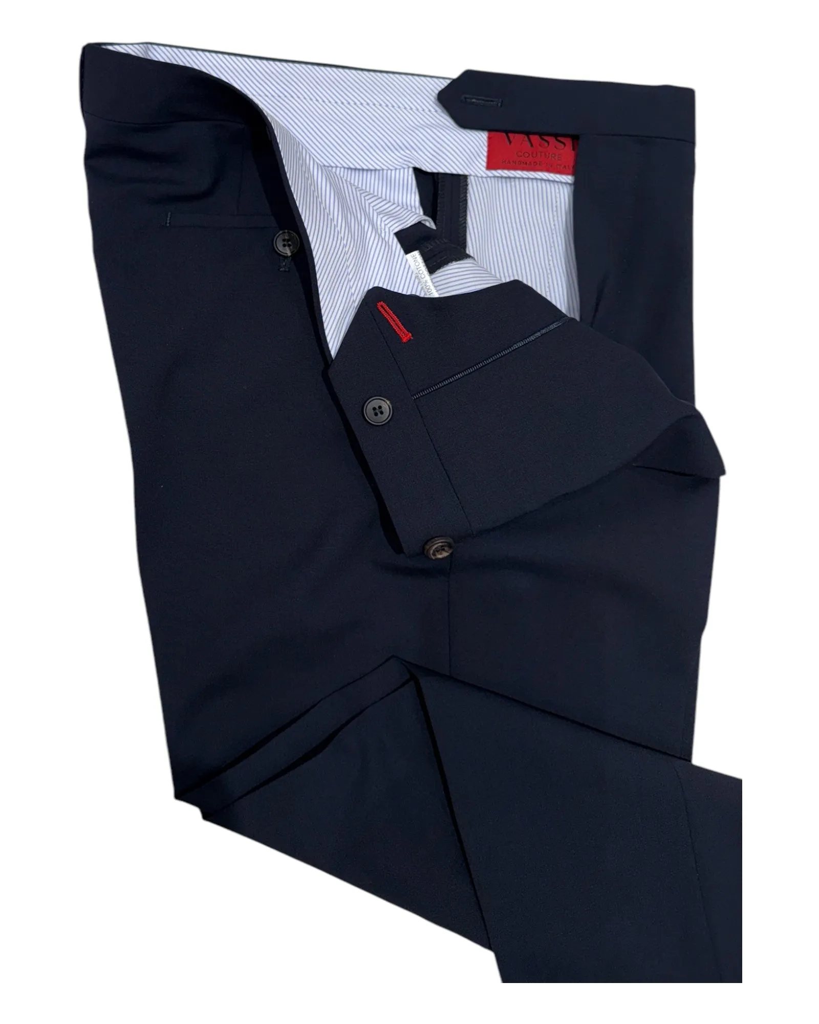 Sartorial Single Pleated Dress Pants - Navy