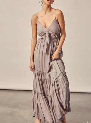 Satin Maxi Dress
