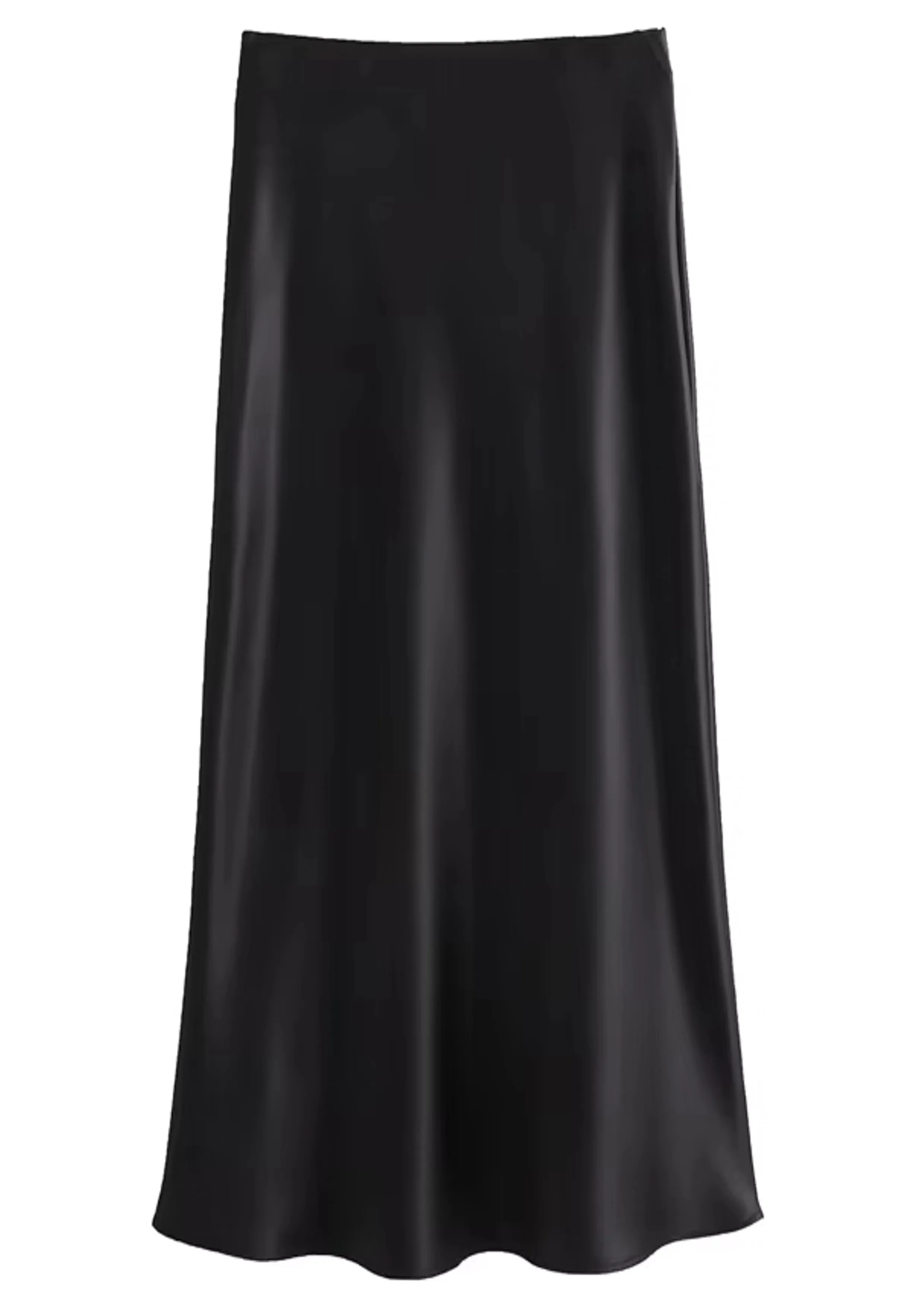 Satin Skirt Women High Waist Long Skirts For Women