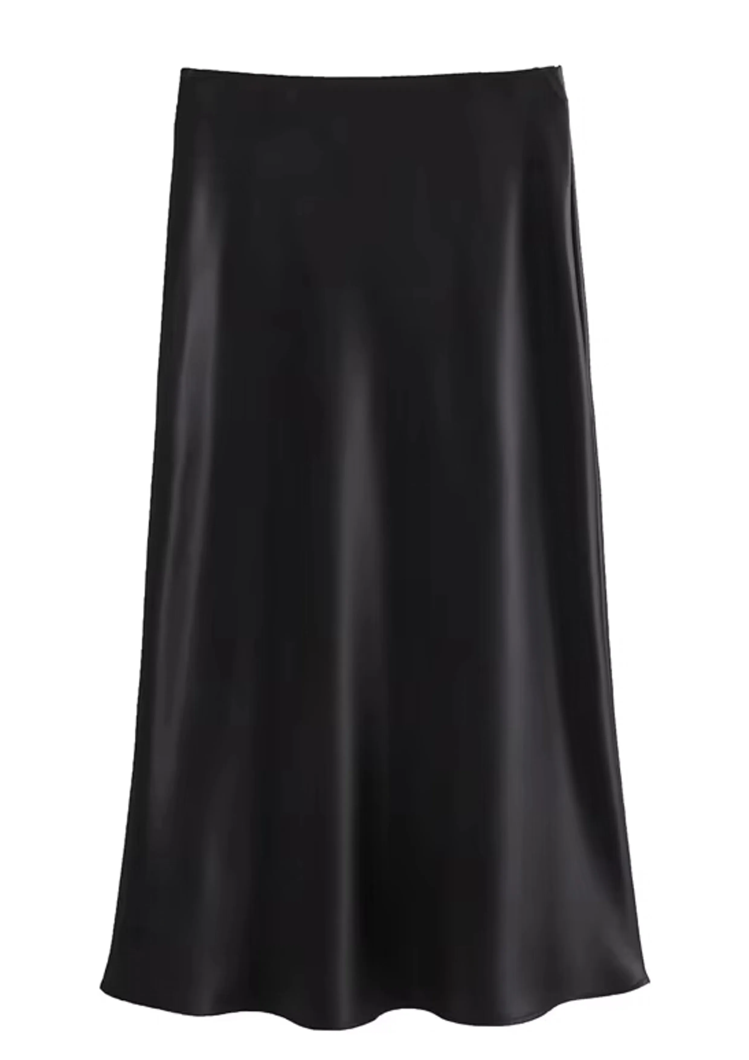 Satin Skirt Women High Waist Long Skirts For Women