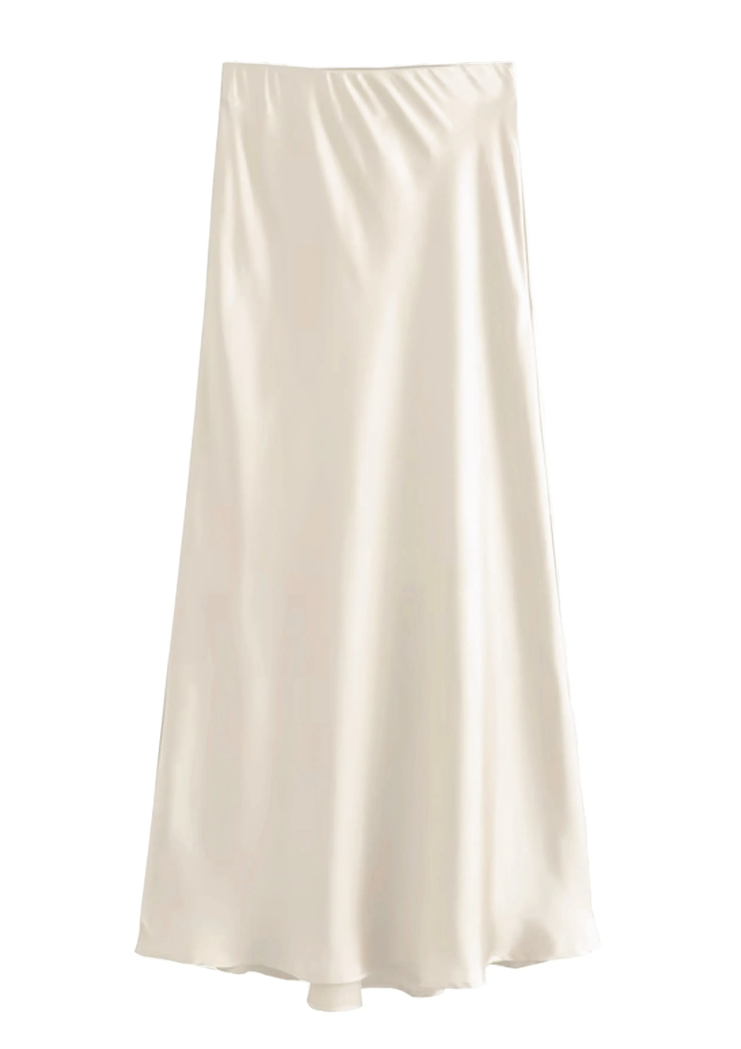 Satin Skirt Women High Waist Long Skirts For Women