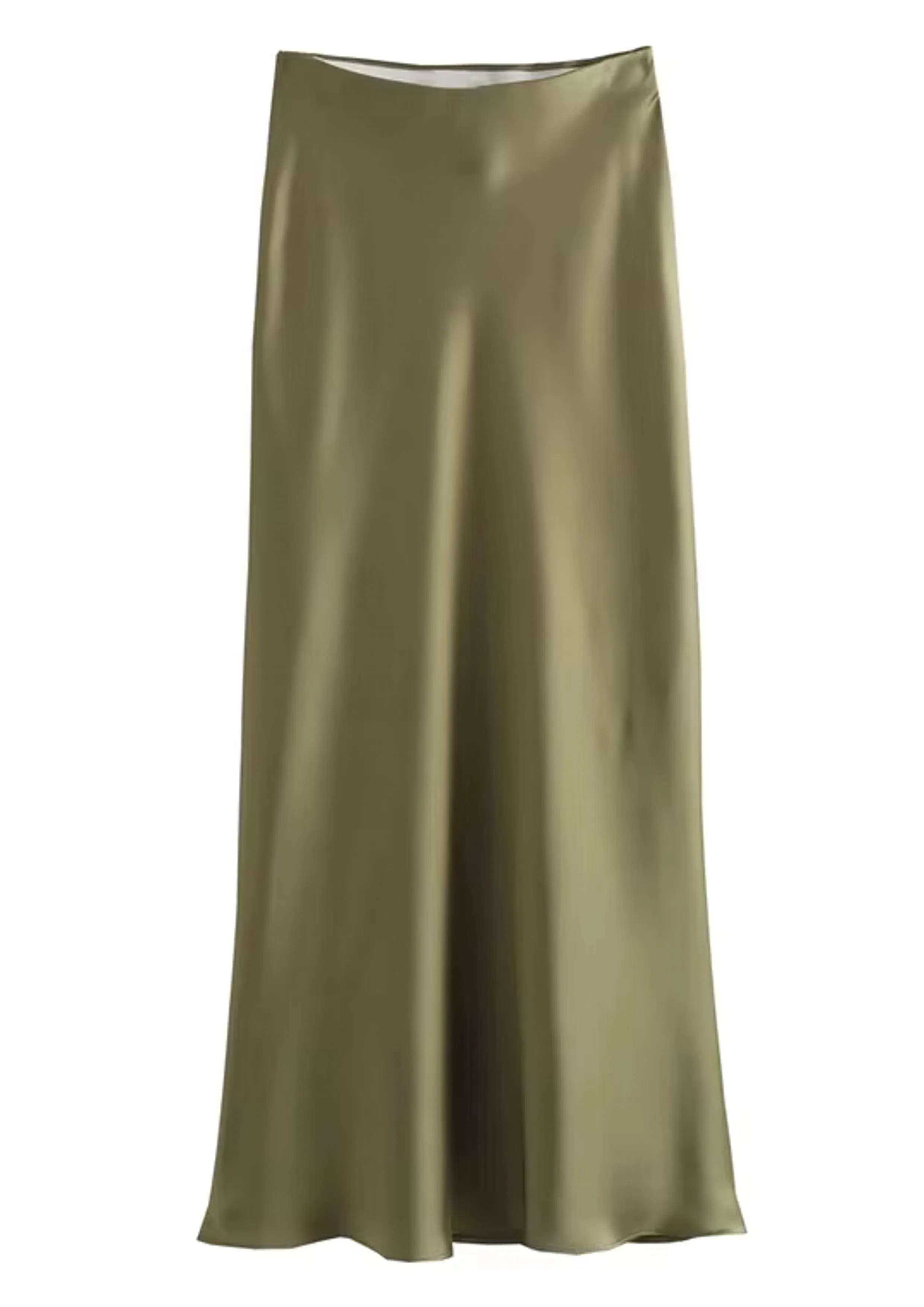 Satin Skirt Women High Waist Long Skirts For Women