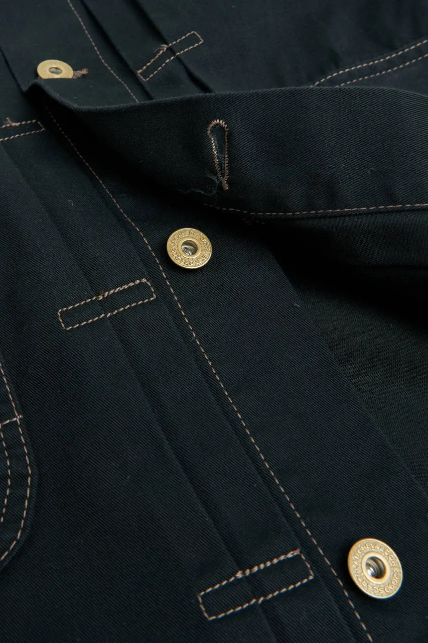 Scarti Lab Type 2 Jacket 703-SG506 Black Stone Washed