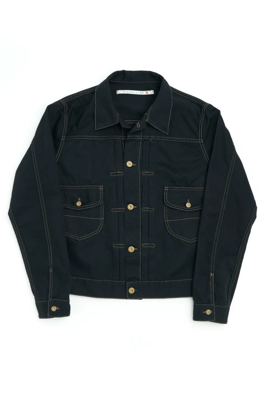 Scarti Lab Type 2 Jacket 703-SG506 Black Stone Washed
