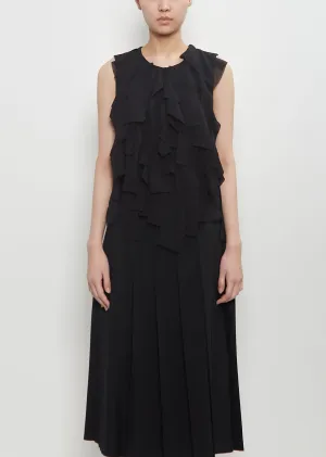 Sheer Georgette Sheer Sleeveless Blouse