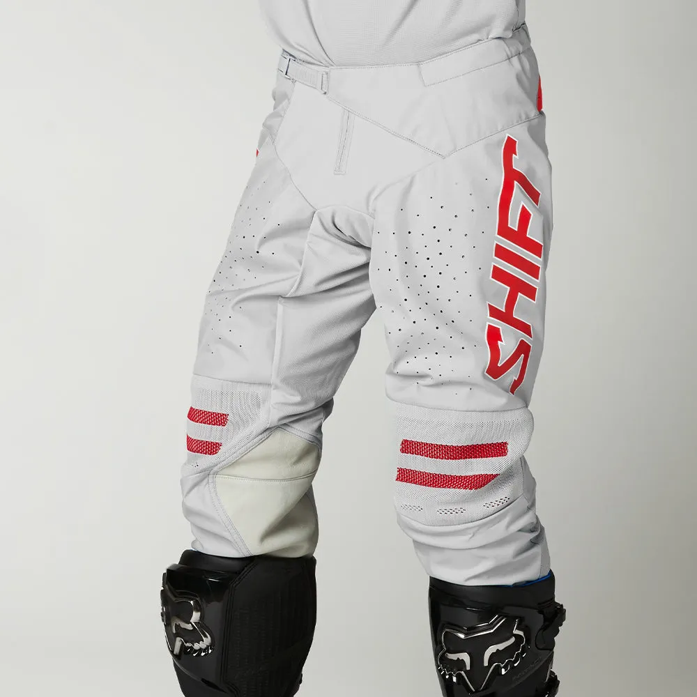 SHIFT BLACK LABEL KING PANTS [GREY/RED]