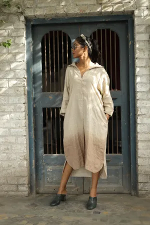 SHIRT DRESS OMBRE