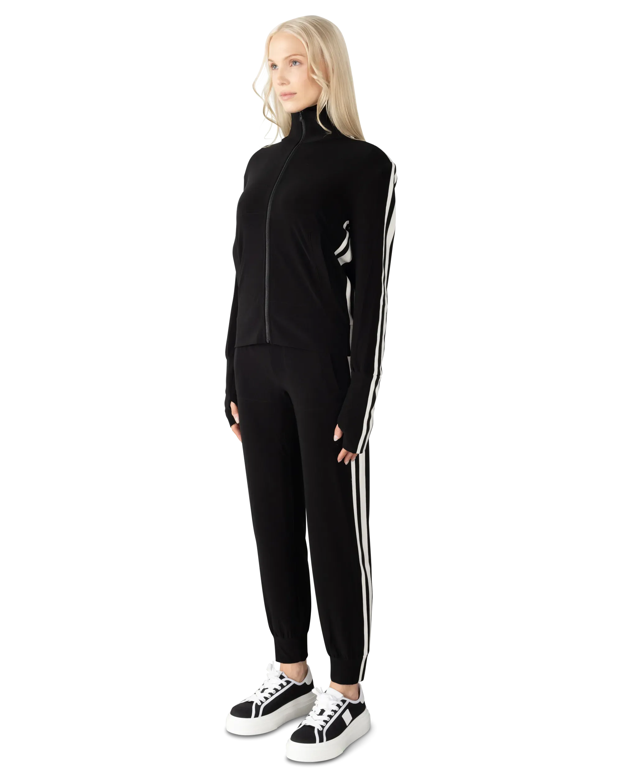 Side Stripe Turtle Jacket