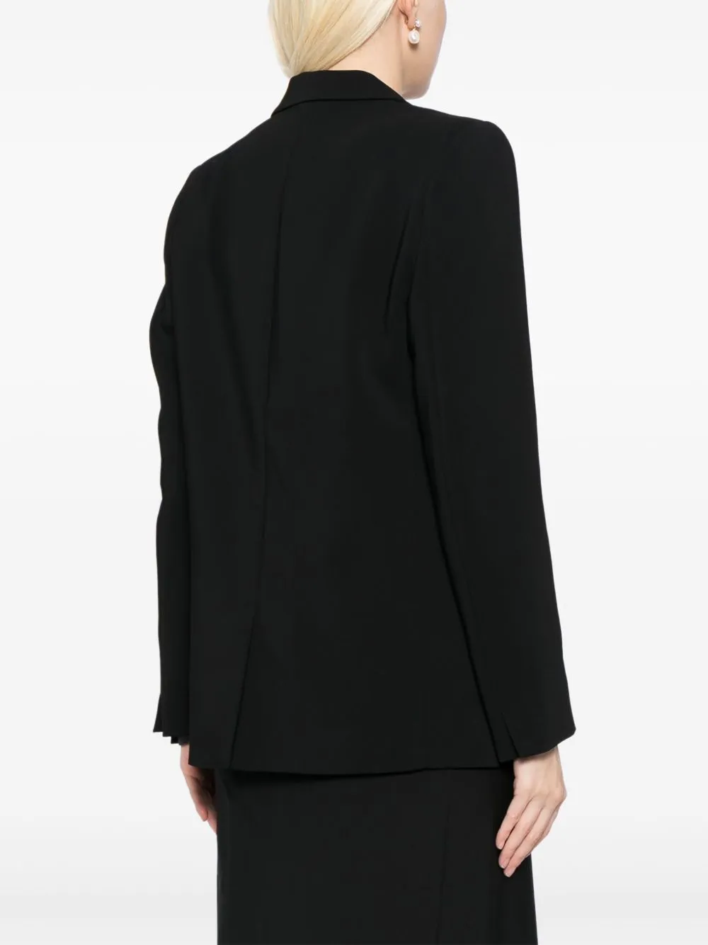 Single-breasted blazer jacket