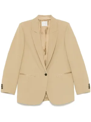 Single-breasted blazer jacket