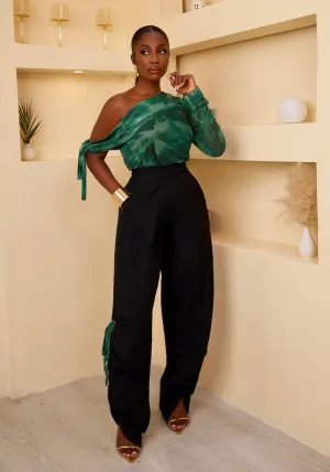 Sleek Allure Pants Set