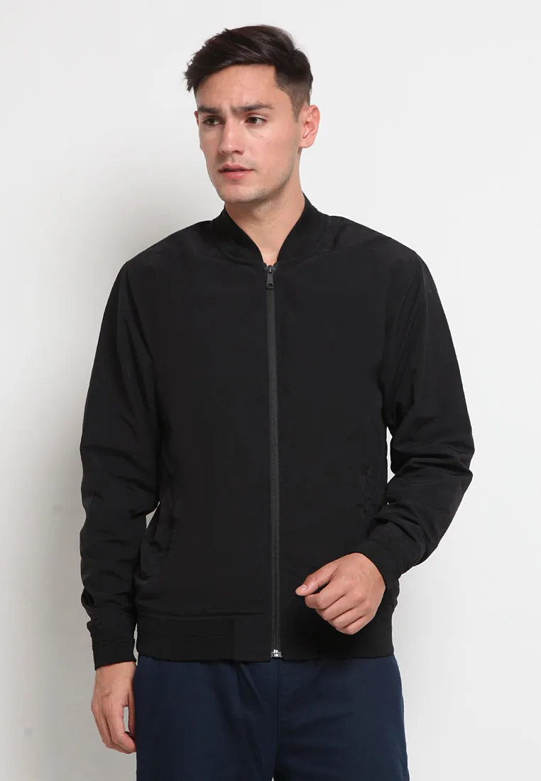 Slim Fit Bomber Jacket