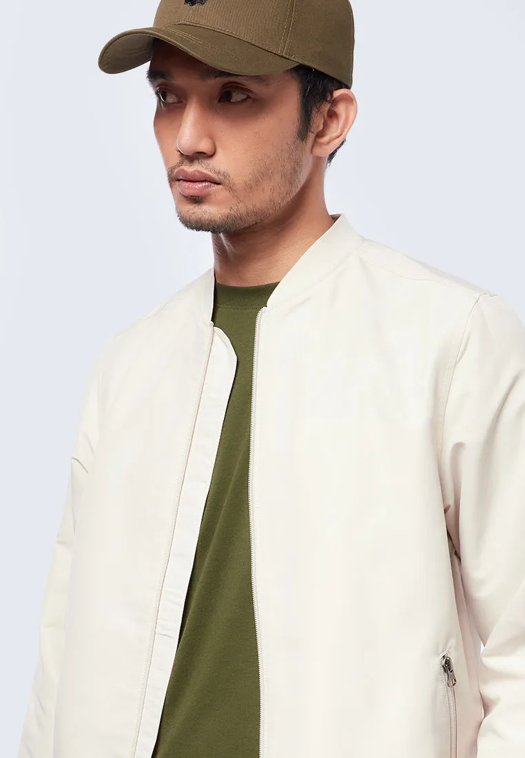 Slim Fit Bomber Jacket