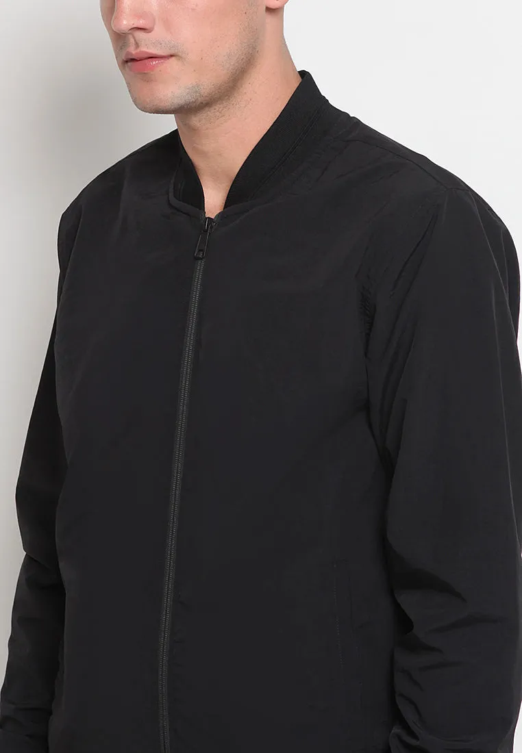 Slim Fit Bomber Jacket
