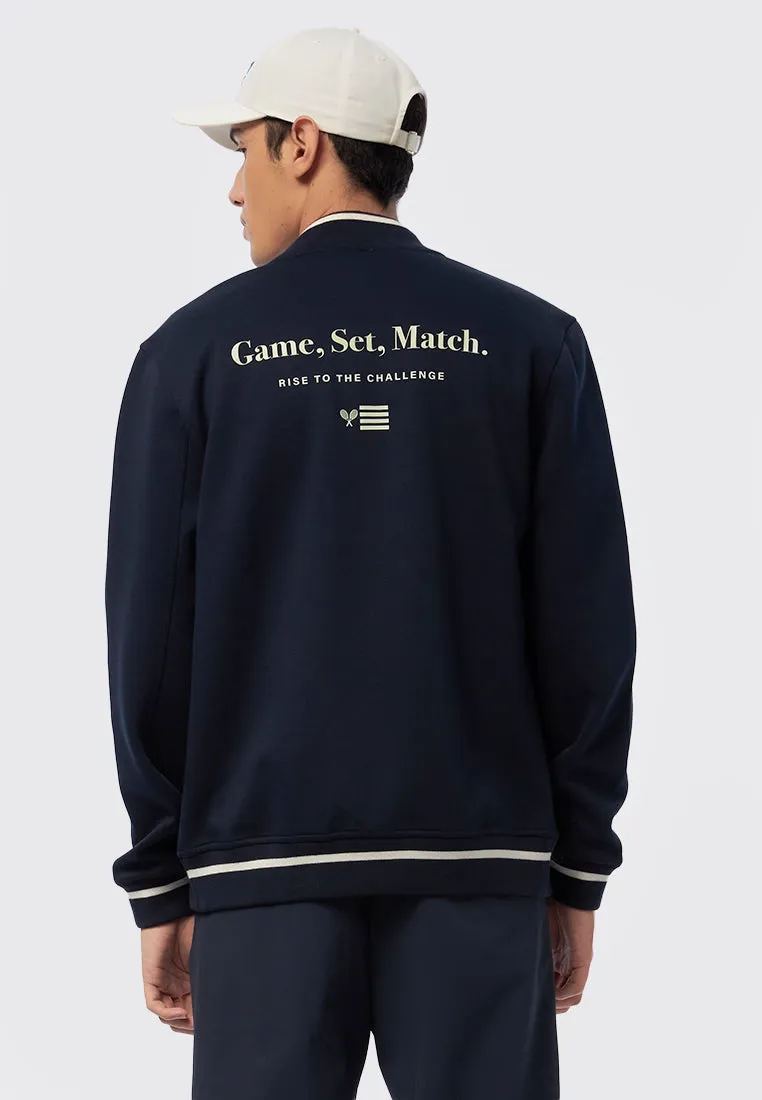 Slim Fit Varsity Jacket