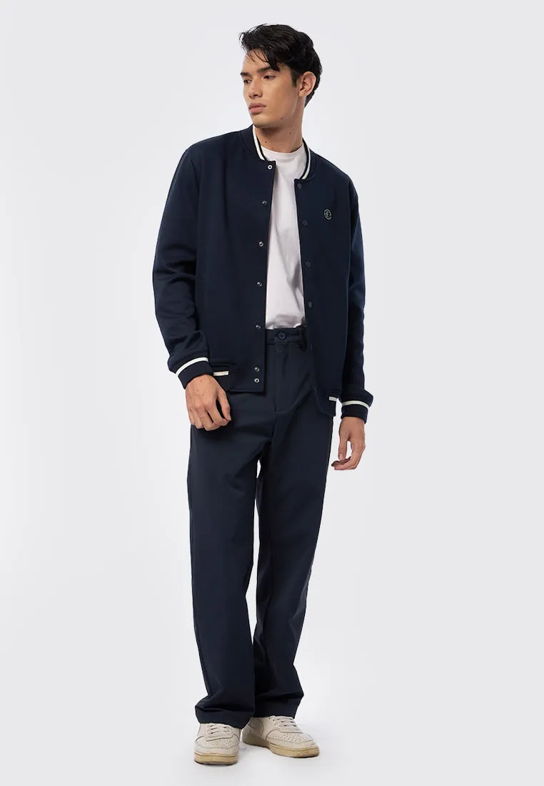 Slim Fit Varsity Jacket