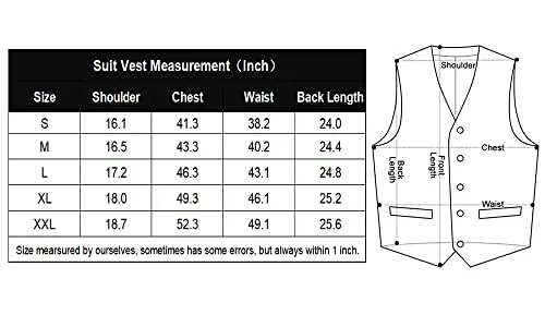Slim Fit Wedding Waistcoat for Men