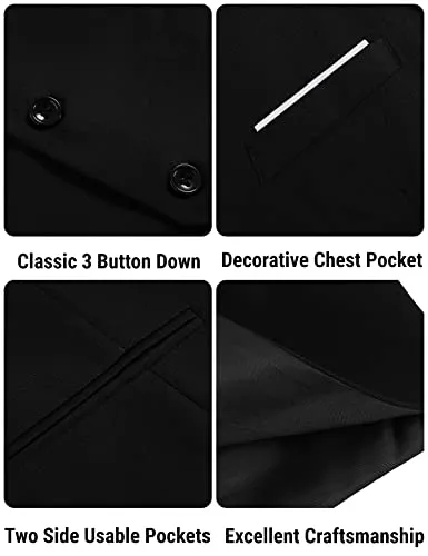 Slim Fit Wedding Waistcoat for Men