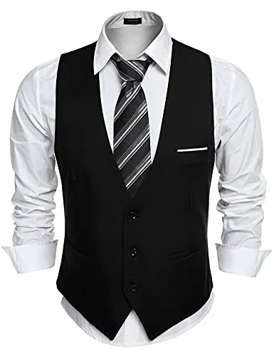 Slim Fit Wedding Waistcoat for Men