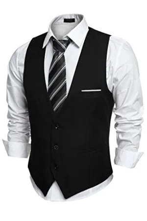 Slim Fit Wedding Waistcoat for Men