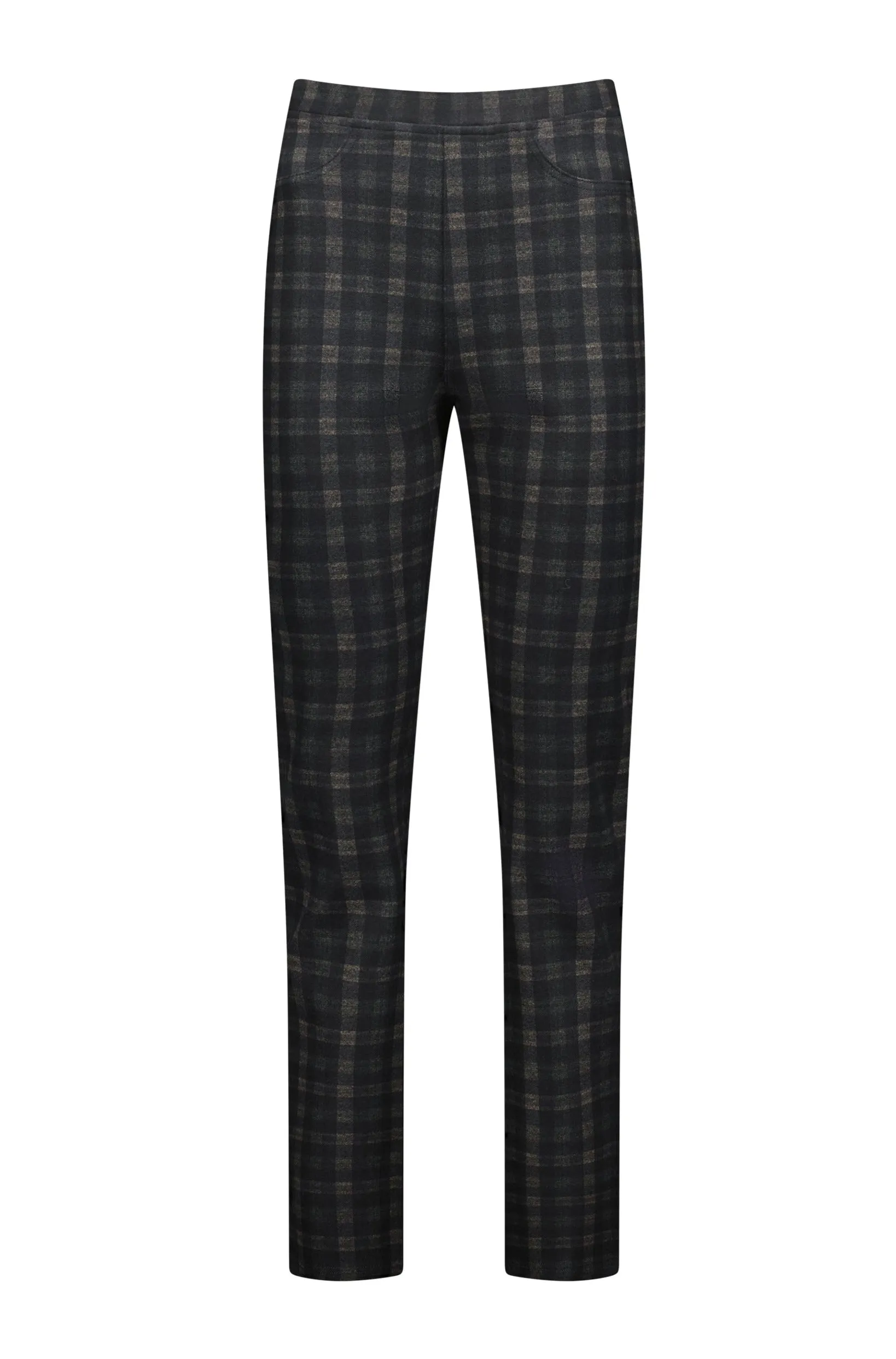 Slim leg Full Length Printed Ponti Pull On - Halifax