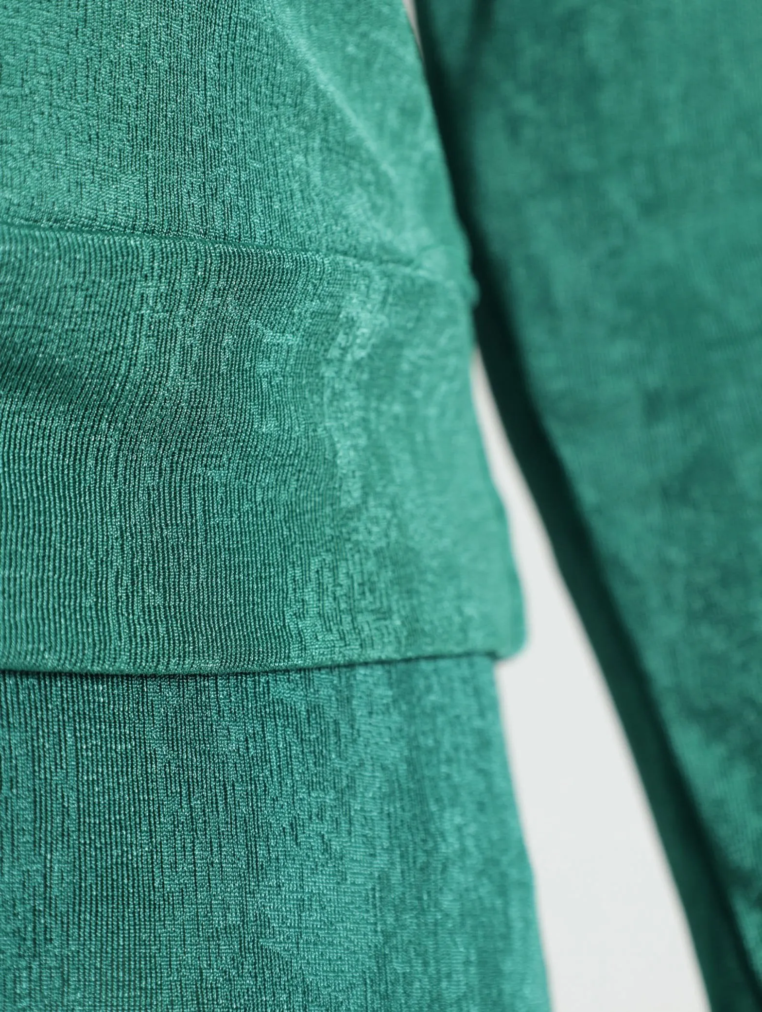Slinky Midi Skirt - Dark Green