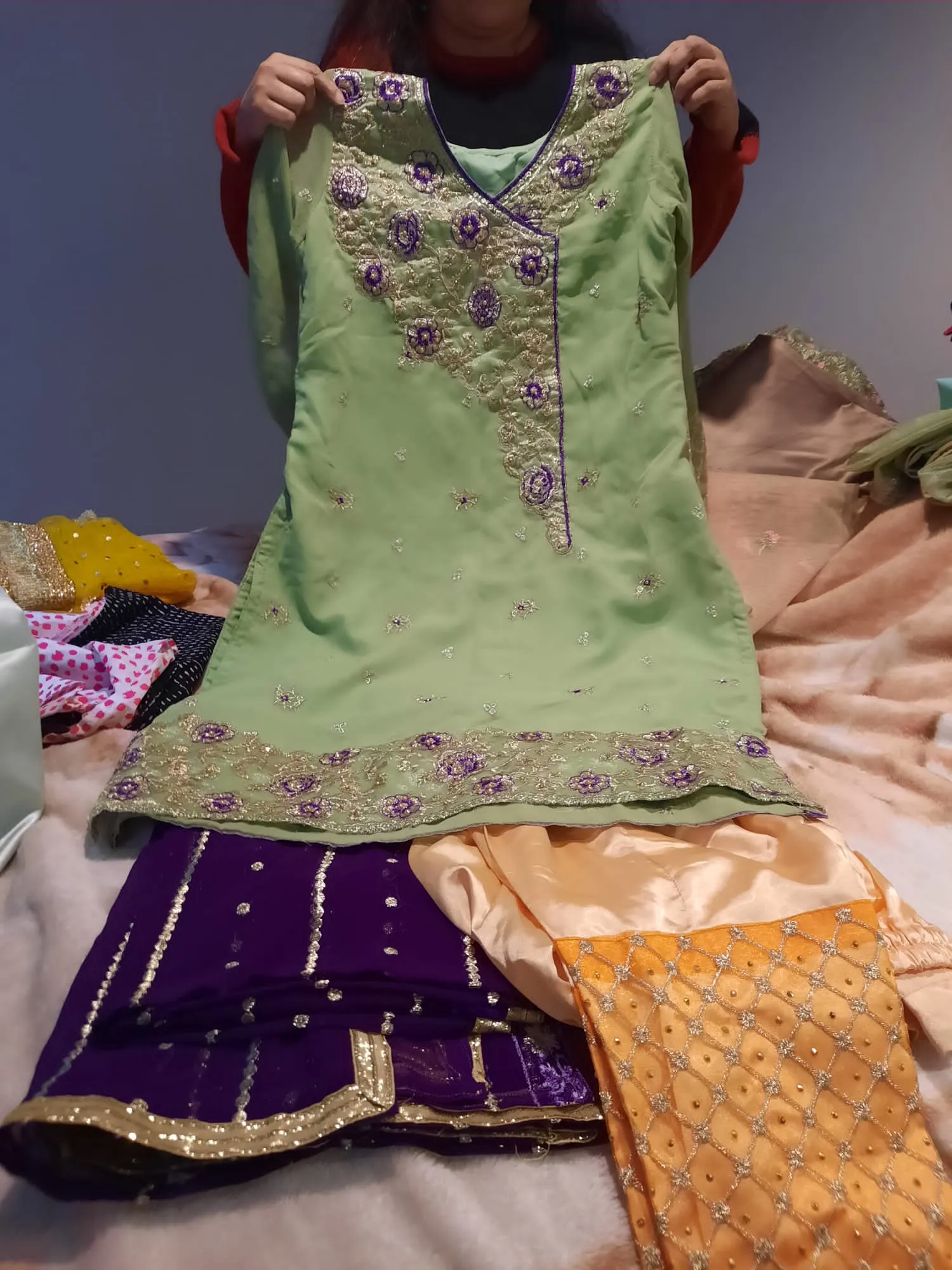 Stitched Pakistani Designer Replica