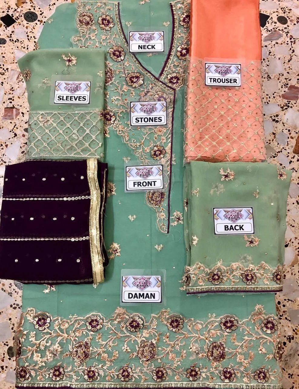 Stitched Pakistani Designer Replica