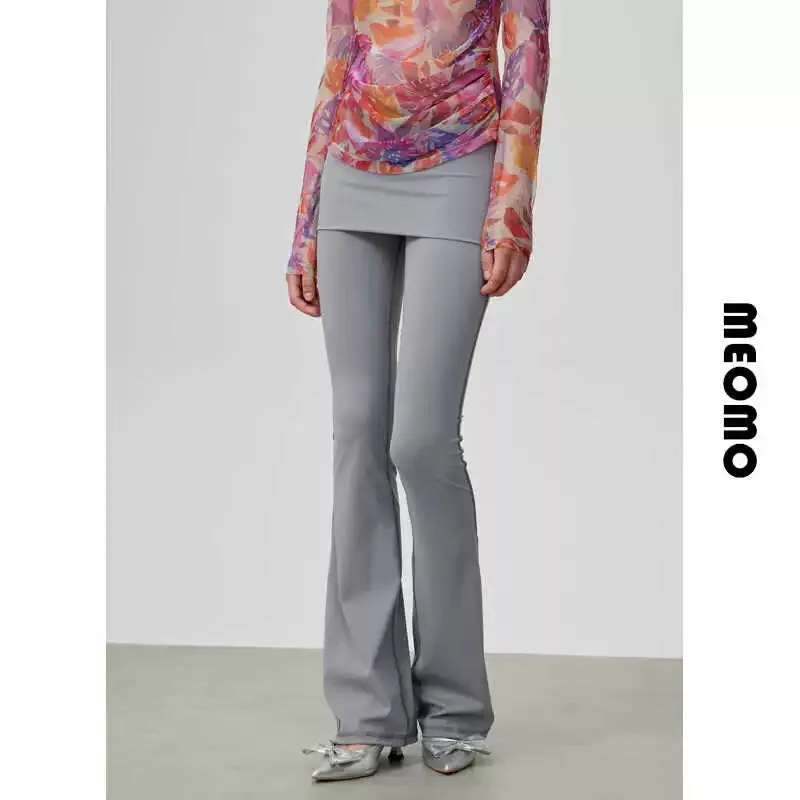Stretch Flared Pants