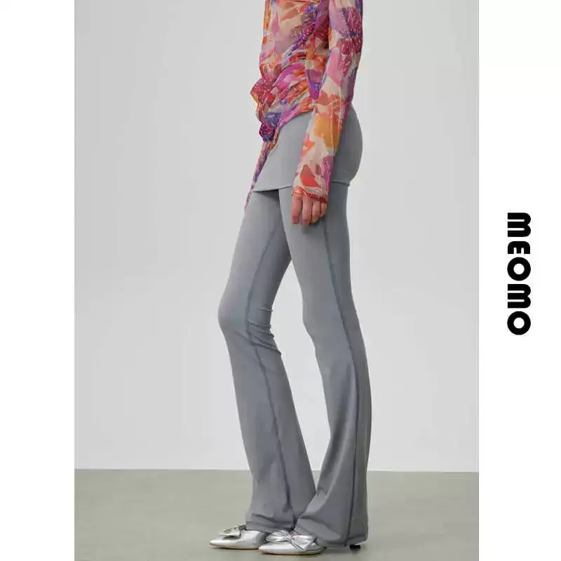 Stretch Flared Pants